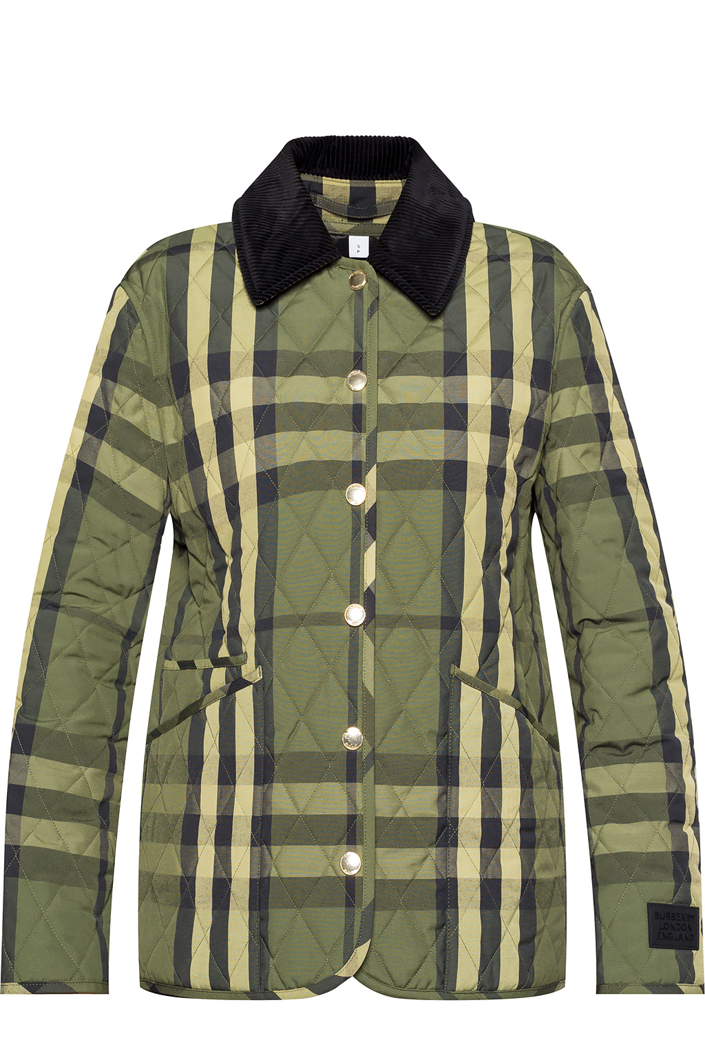 Burberry coat plaid online